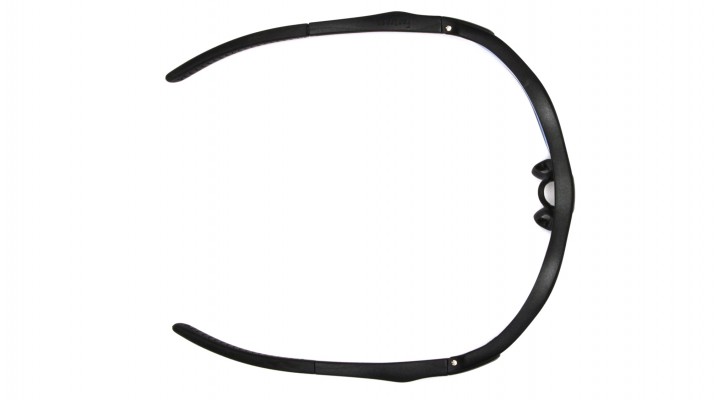 Safety Eyewear Fortress SB3710D Black Frame with Clear Lens ...